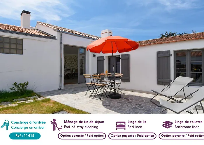 Marais Salants Et Plages - 2 Adultes - 2 Enfants * Noirmoutier-en-l'Ile